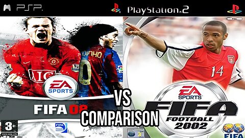 FIFA 08 PSP Vs FIFA 2002 PS2