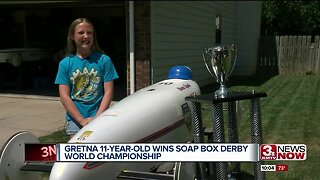 11-year old from Gretna wins Soap Box Derby World Championship