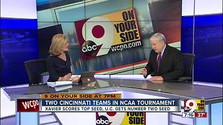 Two Cincinnati teams in NCAA tournament