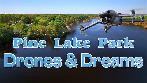 Pine Lake's Visual Symphony: A Drone Experience with Epic Tunes 4K #jerseyshore #mavic3 #subscribe