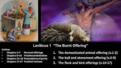 Leviticus 1 “The Burnt Offering” - Message 11/07/2021