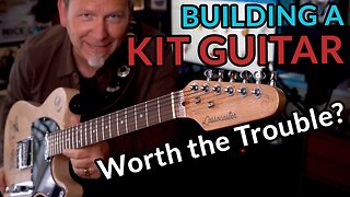 We built a HAND-PAINTED TELECASTER from a GUITAR KIT — Worth the trouble?