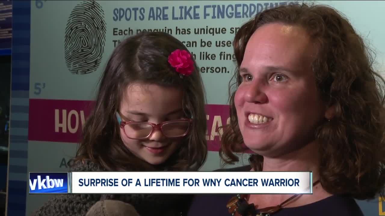 Surprise of a lifetime for young Western New York cancer survivor