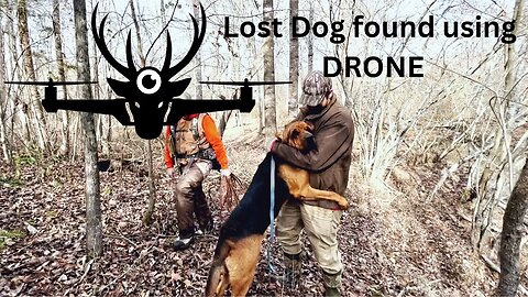 Lost Blood Hound Found Using Thermal Drone (Drone Deer Recovery)
