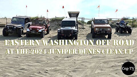 Eastern WA Off Road: Juniper Dunes Clean Up