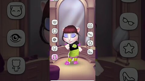 😍😍SEE ANGELA'S OUTFIT COLLECTION #495 | My Talking Angela 2 | #shorts #funwithangela 🤣😂