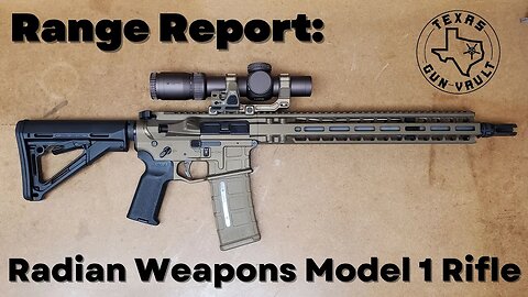 Range Report: Radian Weapons Model 1 AR-15 (.223 Wylde)