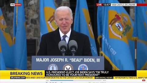 Joe Biden CRIES On Stage During Speech Before Trip To DC!