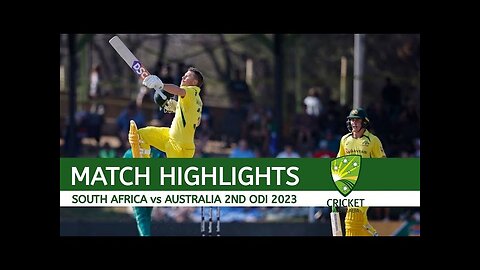 SA v AUS 2nd ODI | Highlights