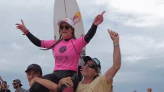 This teenager is the youngest female surf champion ever