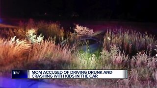 Allegedly drunk Oxford mom crashes while fleeing police, injuring two daughters