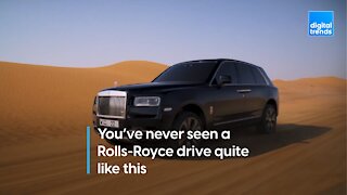 You’ve never seen a Rolls-Royce drive quite like this