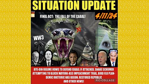 SITUATION UPDATE 4/11/24 - AI System Used To Bomb Gaza, Gcr/Judy Byington Update, Us Republic, WW3