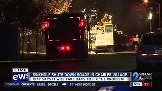 Structural concerns close E. 26th Street in Charles Village