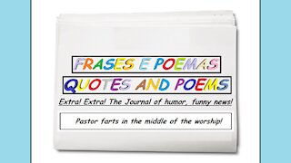Funny news: Pastor farts in the middle of the worship! [Quotes and Poems]