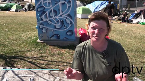 Portland Homeless Woman Frustrated With Southern Border Refugees Giving Shetler Over Maine Homeless