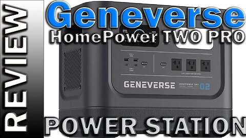 Geneverse HomePower TWO PRO 2419Wh LiFePO4 Portable Power Station 2200W Solar Generator