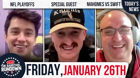 Pat Mahomes vs Taylor Swift - Barstool Rundown - January 26th, 2024