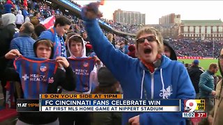 FC Cincinnati fan: 'You couldn't hear yourself think in that crowd'