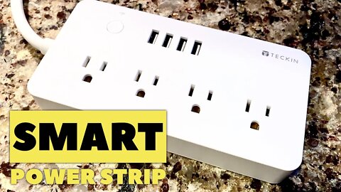 Control Each Outlet with the TECKIN Smart Power Strip