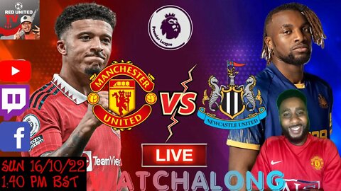 MANCHESTER UNITED vs NEWCASTLE - LIVE Stream Watchalong EPL 22/23