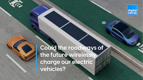 Could the roadways of the future wirelessly charge our electric vehicles?