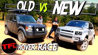 Brand New Land Rover Defender Vs. Old Land Rover LR3: Is The New One Better Off-Road?