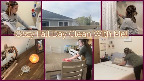PRODUCTIVE COZY FALL DAY CLEAN WITH ME!