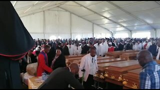 Mass funeral under way for Centane bus crash victims (HAt)