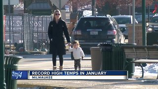 Record warmth kicks off the first weekend of 2019 in southeast Wisconsin
