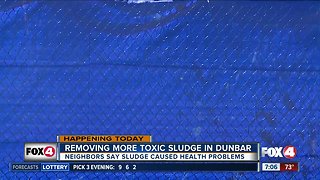 Crews remove more toxic sludge in Dunbar neighborhood