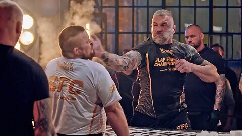 Armwrestler Marek Neryng vs Bricklayer Murarz | SFC 2 Full Fight