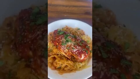 FREE Keto Recipe (Link In Description) | Air Fry Spaghetti Squash #Shorts
