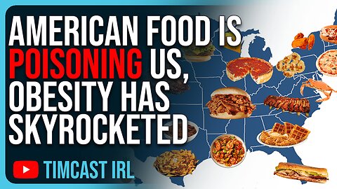 American Food Is POISONING Us, Calorie Intake Has Remained Constant But Obesity Has SKYROCKETED