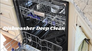 Deep Clean Of Dishwasher | Home Maintenance |Spring and Fall Cleaning