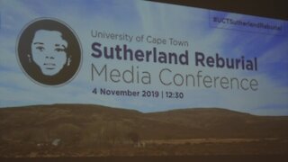 SOUTH AFRICA - Cape Town - Scientific results of the Sutherland skeletons (Video Story) (tcW)