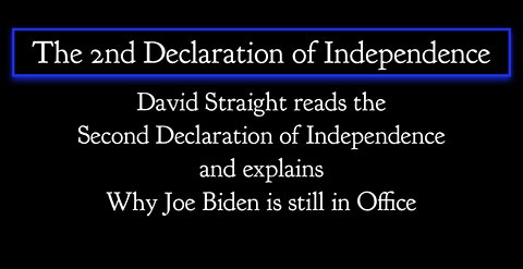 David Straight Reads the Second Declaration of Independence, it is Signed!