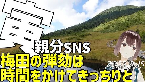 寅親分SNS🐯梅田の弾劾は時間をかけて正確に！ 資金を止めよ [解説/オバ〇政権がやったこと]050915