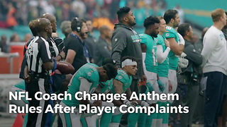 NFL Coach Changes Anthem Rules After Player Complaints