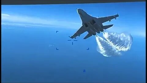 Russian Fighter Collides With US Drone – WATCH NOW
