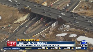 Central 70 Update: More work at Peoria & I-70