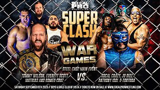 4-on-4 War Games Cage Match | SoCal Pro Wrestling | September 9th, 2023