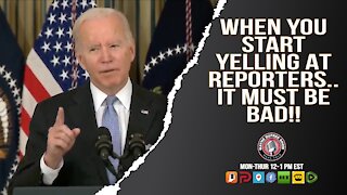 It's Getting Bad! Biden Yells At Reporter After Being Pressed On Compensating Illegal Immigrants