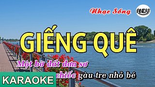 GIẾNG QUÊ KARAOKE - BEAT CHUẨN NHẠC SỐNG KARAOKE ANDY 2019 ( Giếng Quê Karaoke Bùi Lê Mận )