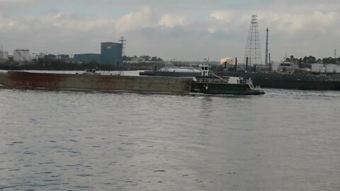 ships races in Houston Texas ship channel