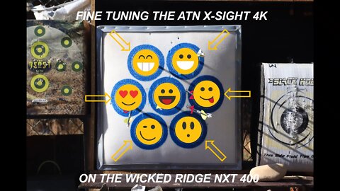 FINE TUNING THE ATN X SIGHT 4K ON THE WICKED RIDGE NXT 400