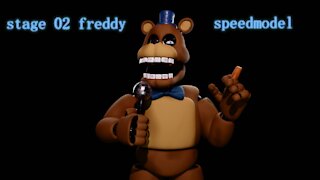 five nights at freddy's: stage 02 freddy speedmodel