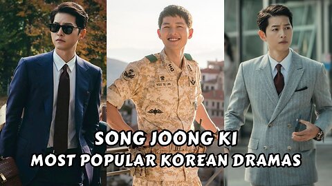 Song Joong Ki Most Popular Korean Dramas (2023) #songjoongki #vincenzo #kdrama #descendantsofthesun