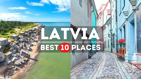 Amazing Places to visit in Latvia - Travel Video