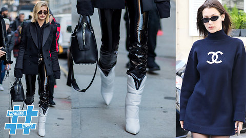 Oversized Sweater & White Boots Take Over Fall Fashion | Trending Topics